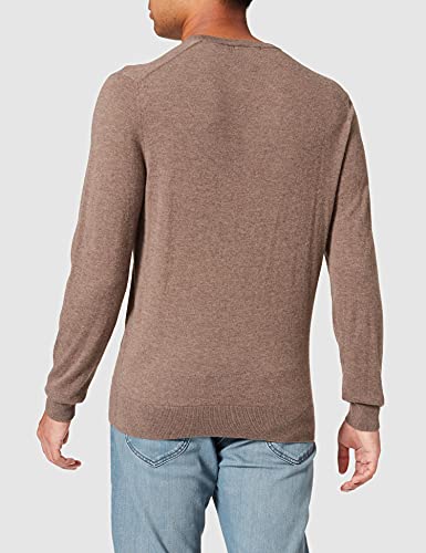 Hackett London Lana Silk Cash V Sudadera, Gris Topo, XS para Hombre