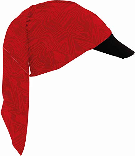 Had Tubo de Visor, Unisex, Color Peak Red, tamaño -