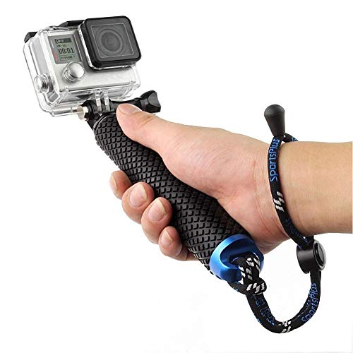 Harwerrel Palo Selfie Telescópico Aluminio Selfie Stick Monópode Poste (7-19 pulgadas) para GoPro Hero (2018) Hero 7 6 5 4 3+ 3 2 1 SJ4000 SJ5000 Xiaomi Action Cameras