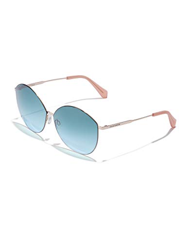 HAWKERS Bessie Gafas de Sol, Rose Gold · Blue Gradient, Talla única Unisex Adulto