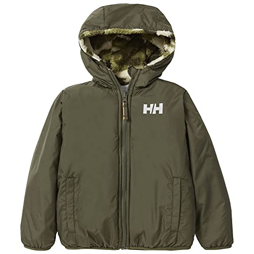 Helly Hansen K Champ Reversible - Jersey para niños de 5 años, Color Verde utilitario