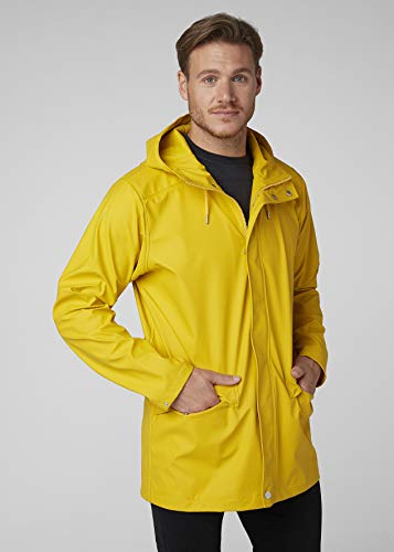 Helly Hansen Moss Outdoor Impermeable Chaqueta De Invierno, Hombre, Amarillo Esencial, L