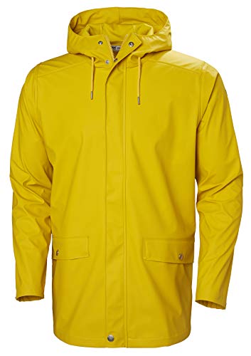 Helly Hansen Moss Outdoor Impermeable Chaqueta De Invierno, Hombre, Amarillo Esencial, L