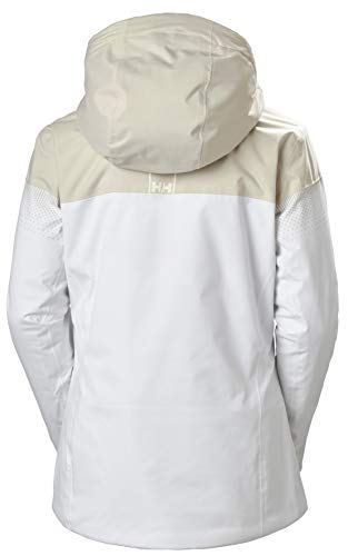 Helly Hansen W MOTIONISTA LIFALOFT Jacket Abrigo, 002 White, S para Mujer