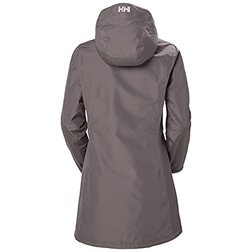 Helly Hansen Women's W Long Belfast Winter Waterproof Windproof Breathable Jacket, Sparrow Grey, XL