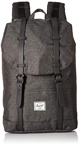 Herschel Retreat Mochila, color Negro, talla Talla única