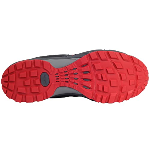 HI-TEC Serra Zapatillas Trail Running Hombre, Calzado Trail Hombre, Calzado Senderismo Hombre (Charcoal/Black, Numeric_44)