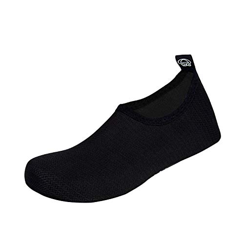 HMIYA Escarpines Deportes Acuáticos, Unisex-Adulto(Negro N,34-35)