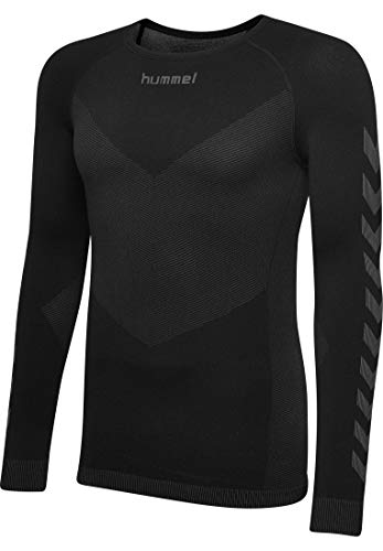 hummel First Seamless Jersey, Hombre, Negro, M/L