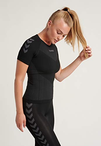 hummel First Seamless Jersey, Mujer, Negro, XL/2XL