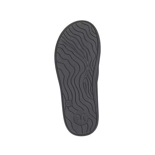 Hurley M Icon Flip Flop, Chanclas para Hombre, Gris (Newprint Or Black/Wht), 41 EU