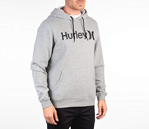 Hurley M One&Only Pullover Sudadera, Hombre, dk Grey Heather, S