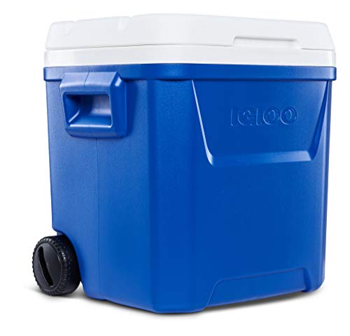 IGLOO Laguna 60 Roller Nevera, Outdoor, Azul, 56 litros