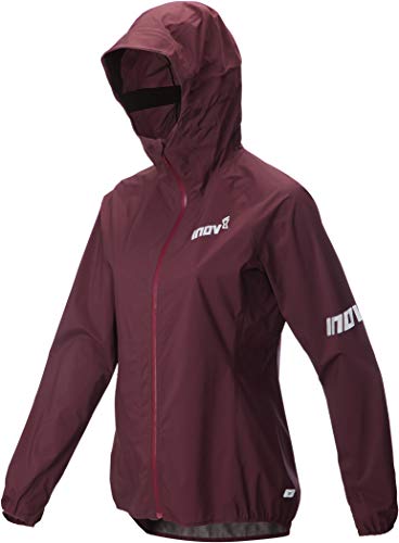 Inov8 Stormshell Full Cremallera Women's Chaqueta para Correr, Morado, Talla EU 34 UK8