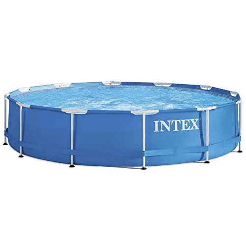 Intex 28212NP Piscina redonda Metal Frame, con depuradora, 366 x 76 cm