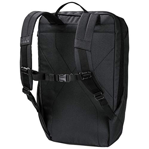 Jack Wolfskin Bondi Notebook Sac a Dos Mochila, Unisex Adulto, Negro (Black), One Size