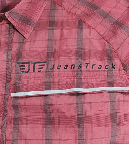 Jeanstrack Ranglan Camisa Multideporte, Unisex Adulto, Rojo, L