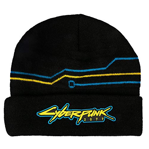 Jinx Cyberpunk 2077 Net Runner Beanie Black