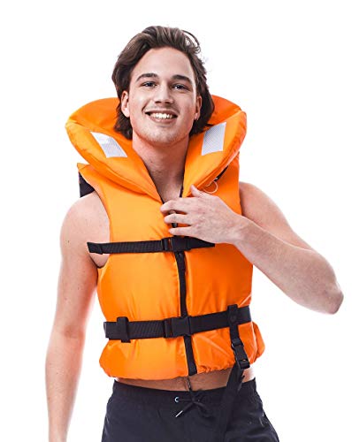 Jobe Comfort Boating Chaleco Salvavidas, Unisex Adulto, Naranja, Large