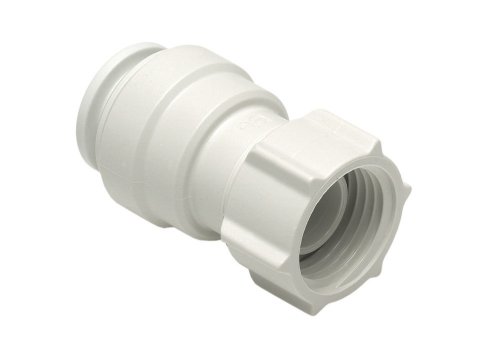 John Guest Speedfit PSE3201W - Conector para grifos con rosca hembra (15 x 12,7 mm, 10 unidades)