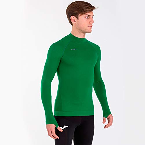 Joma Brama Classic Camiseta Termica, Hombre, Verde, S-M