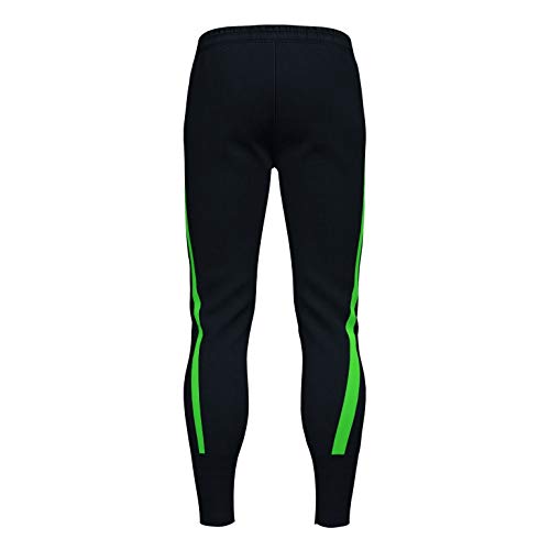 Joma Pantalón Largo Advance Negro Verde flúor