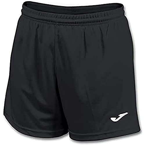 Joma Paris II Pantalones Cortos Deportivos, Mujer, Negro (100), M