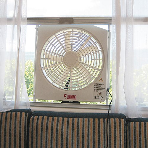 Juego de ventilador Fiamma Turbo Kit de 12 V para claraboyas de entre 40 x 40 cm hasta 50 x 70 cm