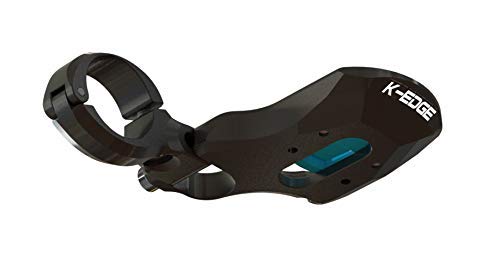 K-EDGE Wahoo Bolt Aero TT Mount, 22.2mm, Black Anodize, Adultos Unisex, Negro, ESTANDAR