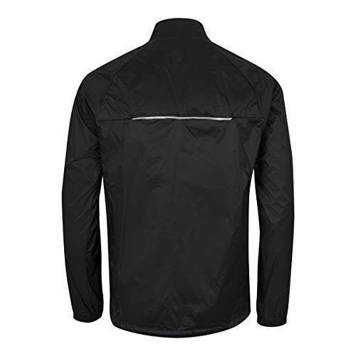 Kappa Cerchio Chaqueta Running, Sin género, Negro, S