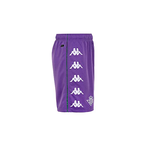 Kappa Kombat Ryder Betis Pantalón, Hombre, Morado Y Verde, 2XL