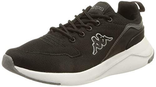 Kappa Trustal Unisex, Zapatillas para Correr de Carretera Adulto, 1110 Black White, 43 EU