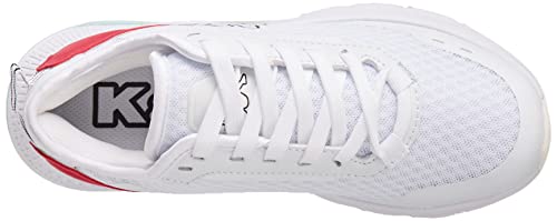 Kappa TUELO Unisex, Zapatillas para Correr de Carretera Adulto, 1022 White Pink, 42 EU