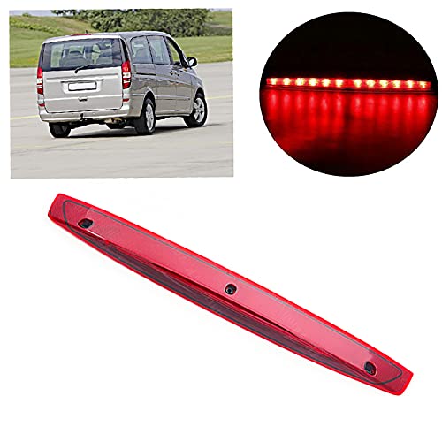 KASturbo Luz de Freno Trasera para Mercedes W639 Vito Viano 2003-2015 A6398200056 (Rojo)