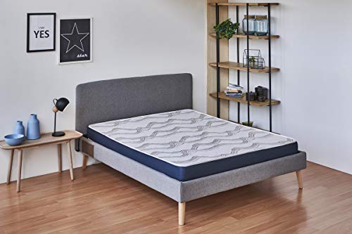 KB KIMBED Colchón Viscoelástico 14 cm Altura Sena 90x190 cm - Doble Cara Verano-Invierno