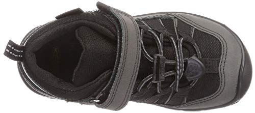 Keen HIKEPORT 2 Low WP, Zapatillas para Caminar Unisex Niños, Black/Black, 25 EU