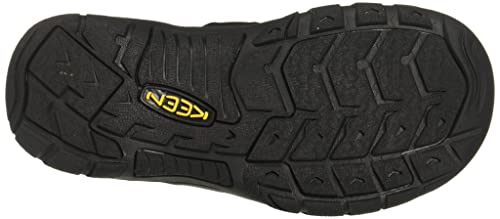 KEEN Newport H2, Sandalias, para Unisex niños, Negro (Black Lime Green), 36 EU