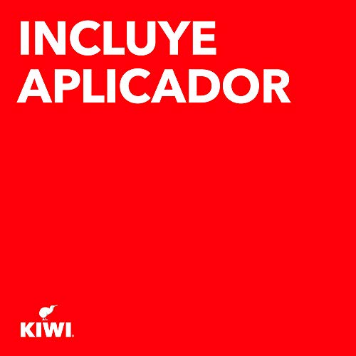 KIWI Crema abrillantadora con aplicador, Nutre y Protege, para calzado Azul, 50ml, Pack de 6