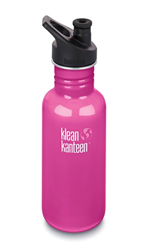 Klean Kanteen Botella, Acero Inoxidable, Wild Orchid, 4.4 cm