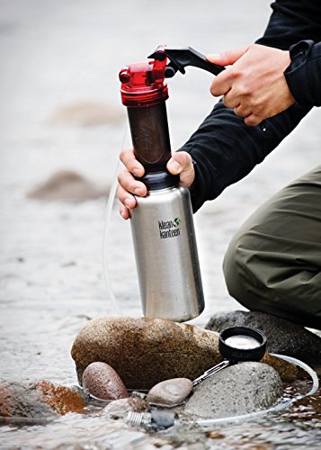 Klean Kanteen - Cantimplora con boca ancha, acero inoxidable, 1.182 litros