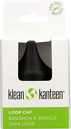 Klean Kanteen Tapón Loop, Adultos Unisex, Negro, 5.8x5.8x7 cm