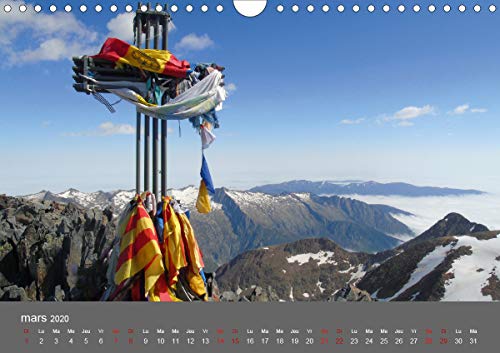 La magie des grandeurs des Pyrénées (Calendrier mural 2020 DIN A4 horizontal): Découvrez la féerie des sommets, des lacs, des ruisseaux et des grands ... mensuel, 14 Pages ) (Calvendo Nature)