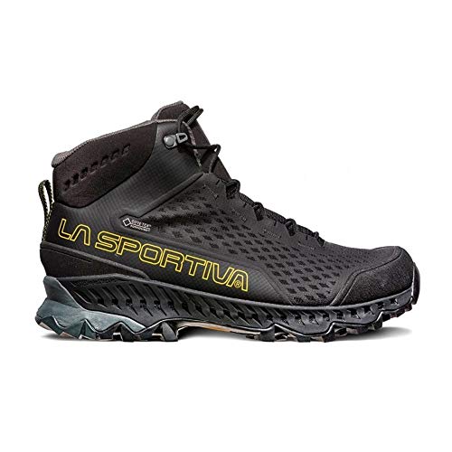 La Sportiva Stream GTX, Botas Slouch Hombre, Multicolor (Black/Yellow 000), 43.5 EU