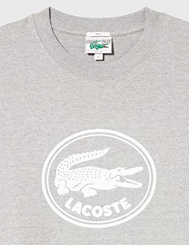 Lacoste SH7582, Sudadera Unisex adulto, Gris (Muraille Chine), L