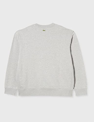 Lacoste SH7582, Sudadera Unisex adulto, Gris (Muraille Chine), L