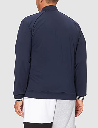 Lacoste Sport SH6974 Sudadera para Hombre, Marino/Blanco, 4XL