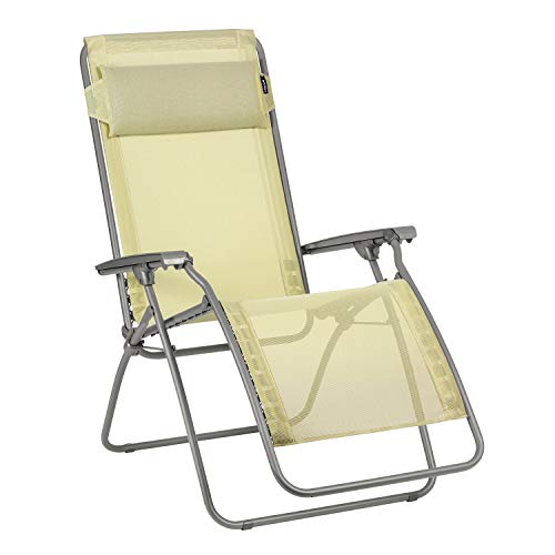 Lafuma MOBILIER Tumbona Relax, Plegable y Ajustable, R Clip, Etamina, LFM4020-9267