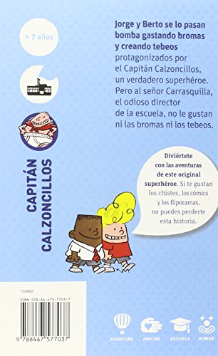 Las aventuras del Capitán Calzoncillos (El Barco de Vapor Azul)