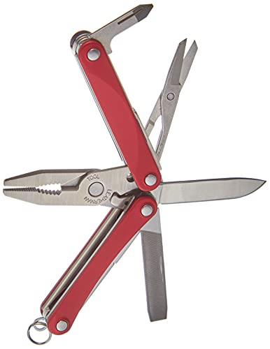 Leatherman 831227 SQUIRT PS4, red