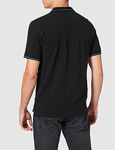 Lee Pique Polo, Polo, Hombre, Negro (Black 01), Medium